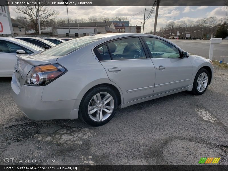 Brilliant Silver / Charcoal 2011 Nissan Altima 3.5 SR