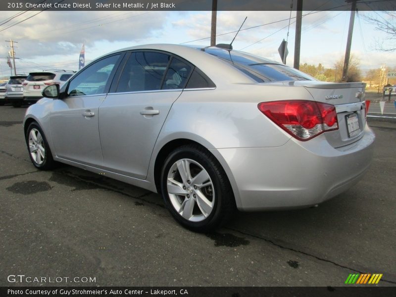 Silver Ice Metallic / Jet Black 2015 Chevrolet Cruze Diesel