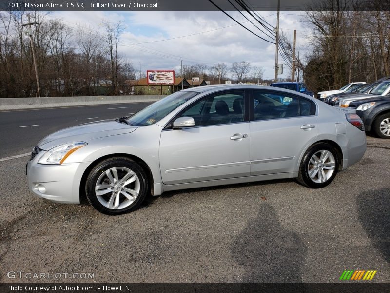 Brilliant Silver / Charcoal 2011 Nissan Altima 3.5 SR