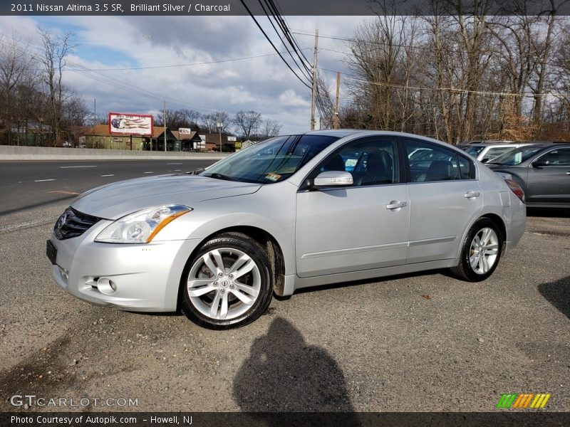 Brilliant Silver / Charcoal 2011 Nissan Altima 3.5 SR