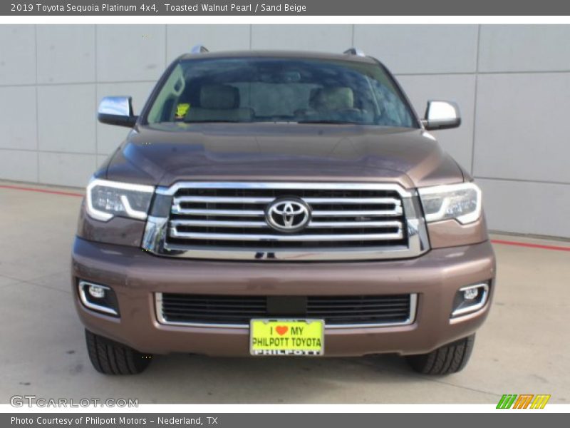Toasted Walnut Pearl / Sand Beige 2019 Toyota Sequoia Platinum 4x4
