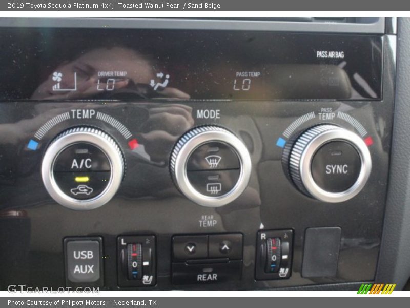 Toasted Walnut Pearl / Sand Beige 2019 Toyota Sequoia Platinum 4x4