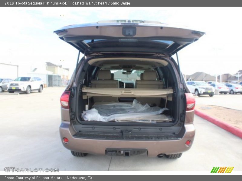 Toasted Walnut Pearl / Sand Beige 2019 Toyota Sequoia Platinum 4x4