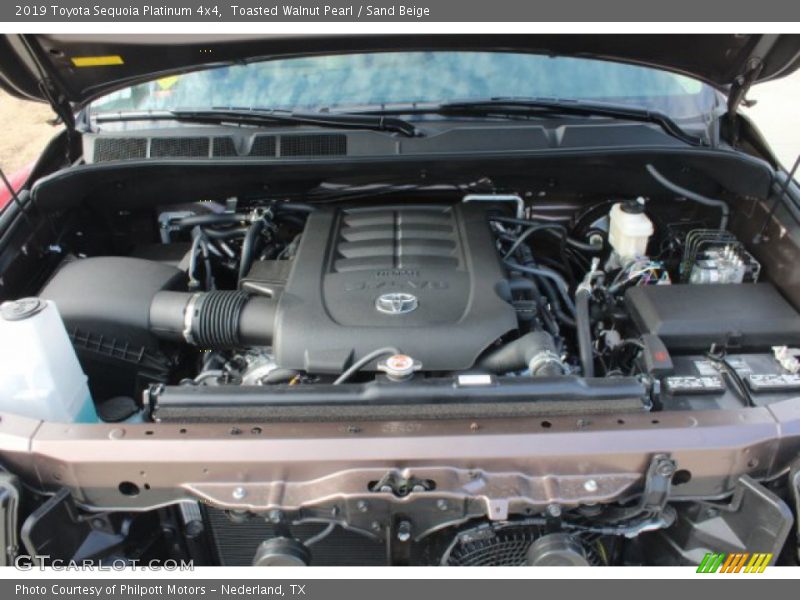 Toasted Walnut Pearl / Sand Beige 2019 Toyota Sequoia Platinum 4x4