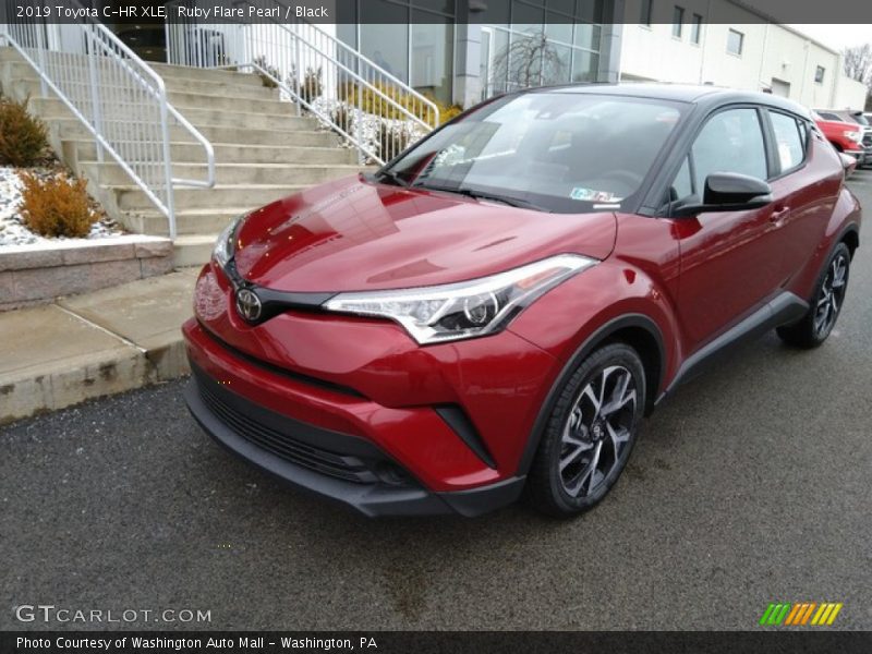 Ruby Flare Pearl / Black 2019 Toyota C-HR XLE