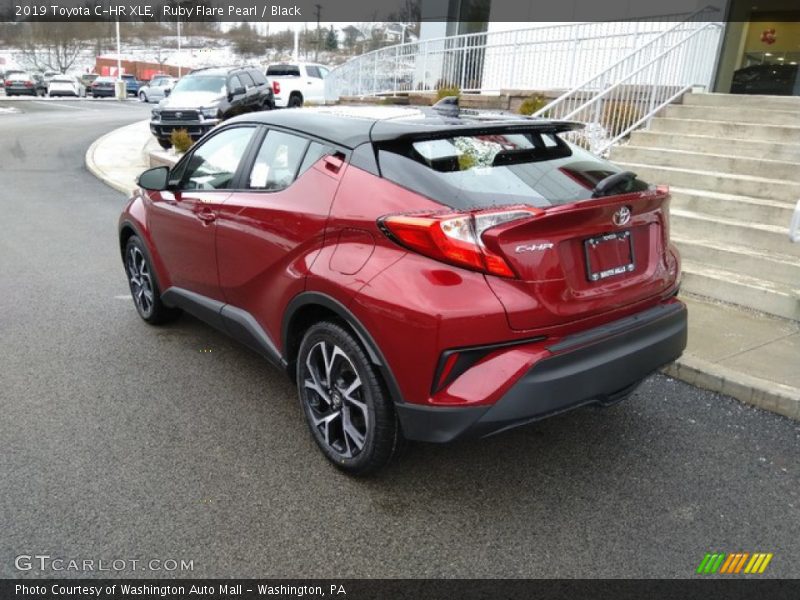 Ruby Flare Pearl / Black 2019 Toyota C-HR XLE