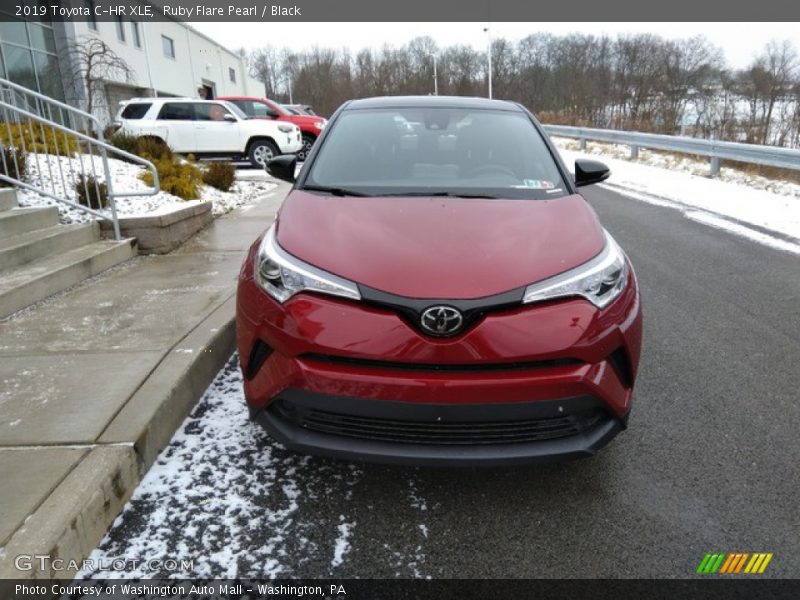 Ruby Flare Pearl / Black 2019 Toyota C-HR XLE