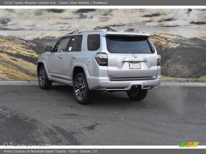 Classic Silver Metallic / Redwood 2019 Toyota 4Runner Limited 4x4