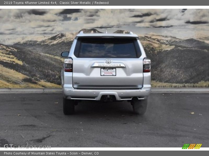 Classic Silver Metallic / Redwood 2019 Toyota 4Runner Limited 4x4