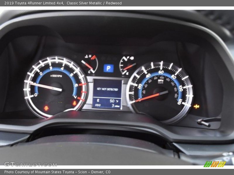 Classic Silver Metallic / Redwood 2019 Toyota 4Runner Limited 4x4