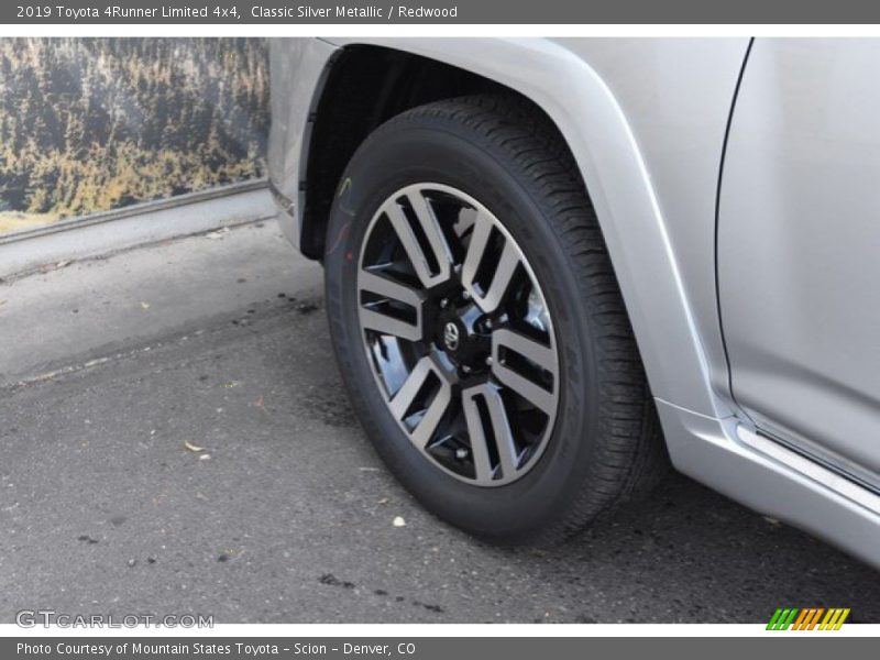 Classic Silver Metallic / Redwood 2019 Toyota 4Runner Limited 4x4