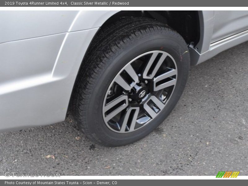 Classic Silver Metallic / Redwood 2019 Toyota 4Runner Limited 4x4