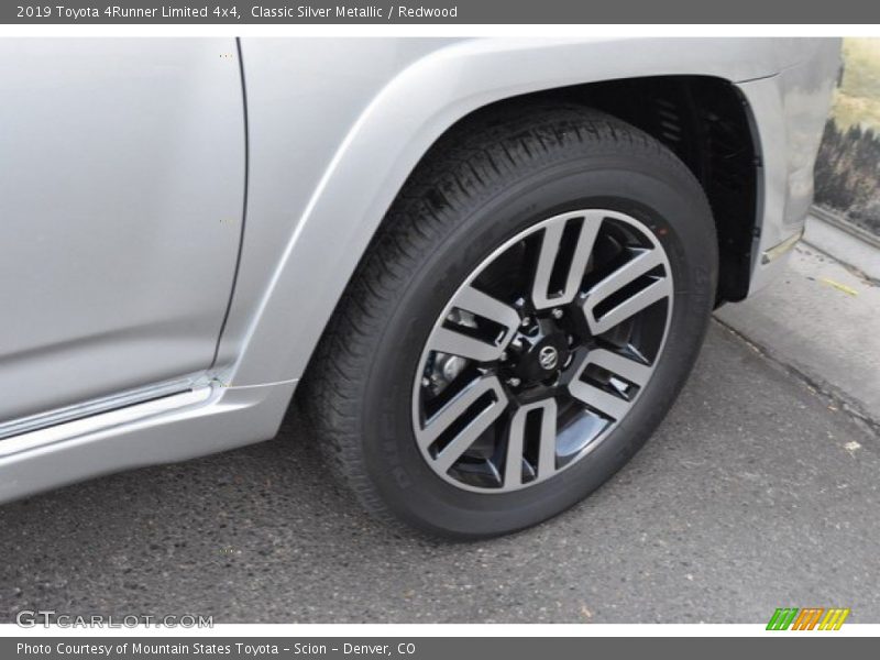 Classic Silver Metallic / Redwood 2019 Toyota 4Runner Limited 4x4