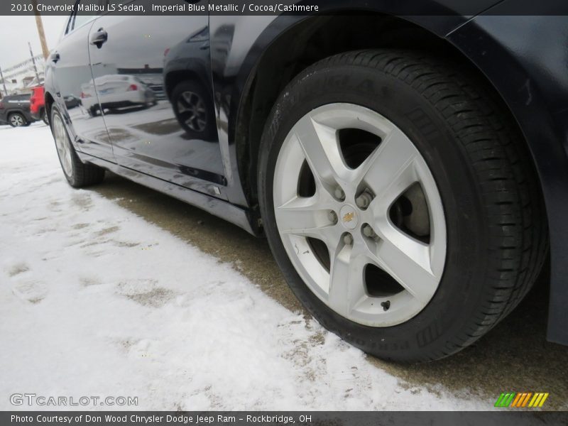 Imperial Blue Metallic / Cocoa/Cashmere 2010 Chevrolet Malibu LS Sedan