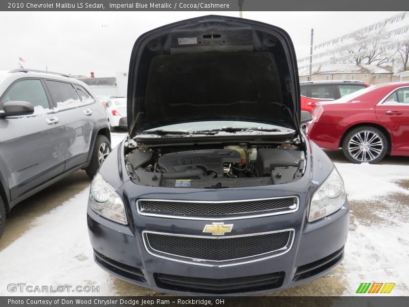 Imperial Blue Metallic / Cocoa/Cashmere 2010 Chevrolet Malibu LS Sedan