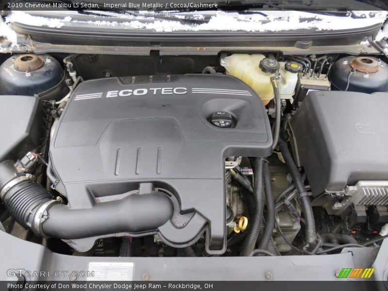 Imperial Blue Metallic / Cocoa/Cashmere 2010 Chevrolet Malibu LS Sedan