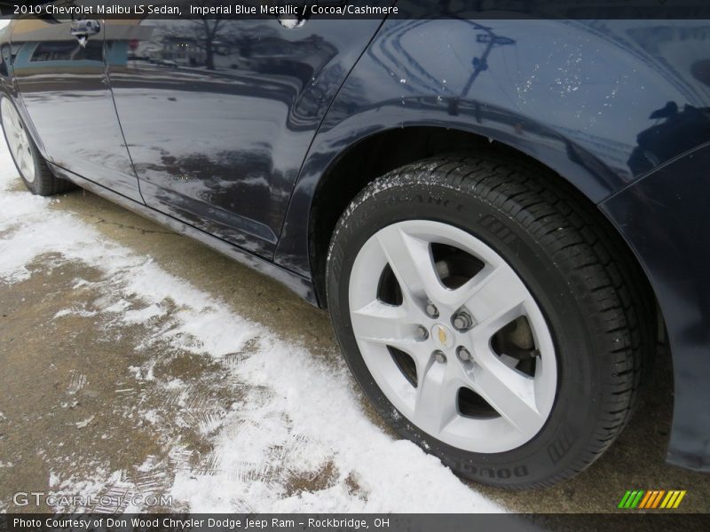 Imperial Blue Metallic / Cocoa/Cashmere 2010 Chevrolet Malibu LS Sedan