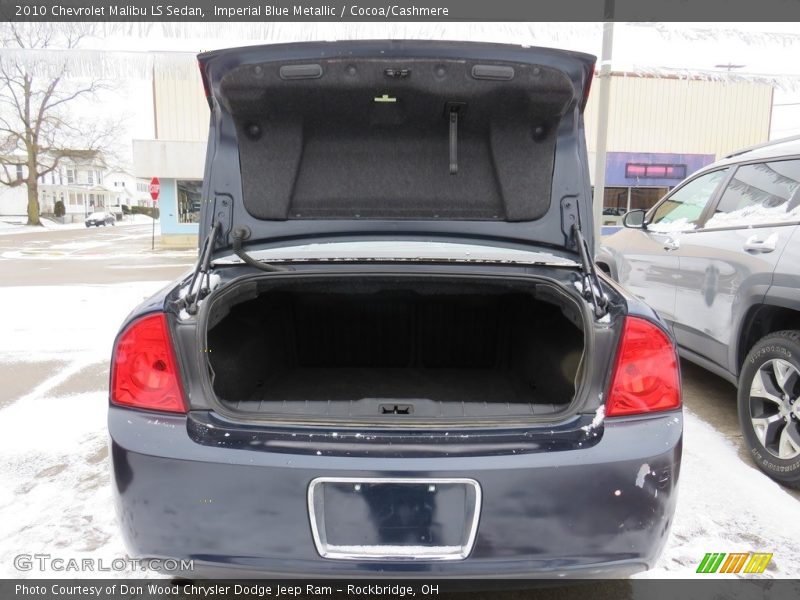 Imperial Blue Metallic / Cocoa/Cashmere 2010 Chevrolet Malibu LS Sedan
