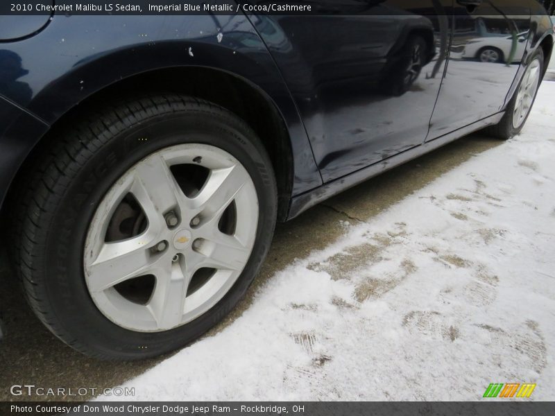 Imperial Blue Metallic / Cocoa/Cashmere 2010 Chevrolet Malibu LS Sedan
