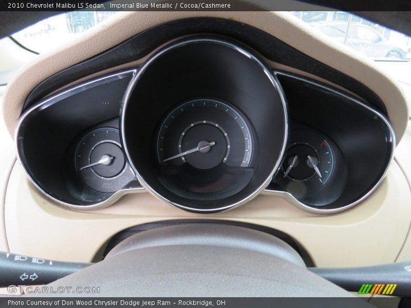 Imperial Blue Metallic / Cocoa/Cashmere 2010 Chevrolet Malibu LS Sedan
