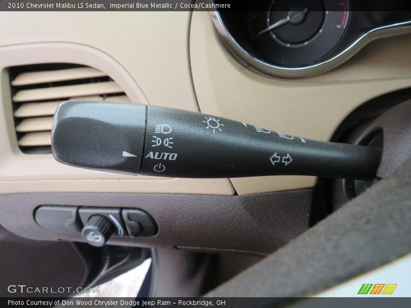 Imperial Blue Metallic / Cocoa/Cashmere 2010 Chevrolet Malibu LS Sedan