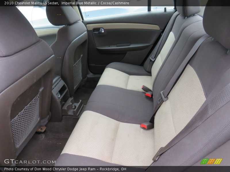 Imperial Blue Metallic / Cocoa/Cashmere 2010 Chevrolet Malibu LS Sedan