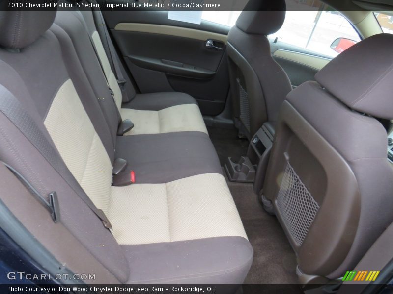 Imperial Blue Metallic / Cocoa/Cashmere 2010 Chevrolet Malibu LS Sedan