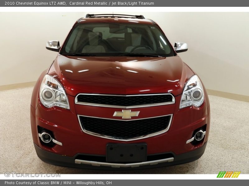 Cardinal Red Metallic / Jet Black/Light Titanium 2010 Chevrolet Equinox LTZ AWD