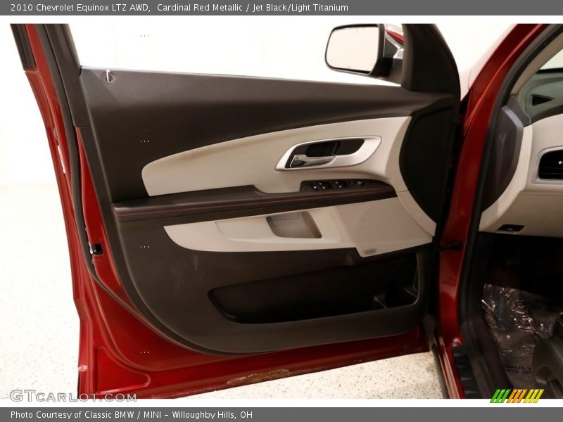 Cardinal Red Metallic / Jet Black/Light Titanium 2010 Chevrolet Equinox LTZ AWD