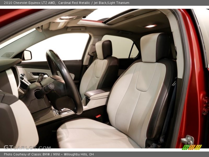 Cardinal Red Metallic / Jet Black/Light Titanium 2010 Chevrolet Equinox LTZ AWD