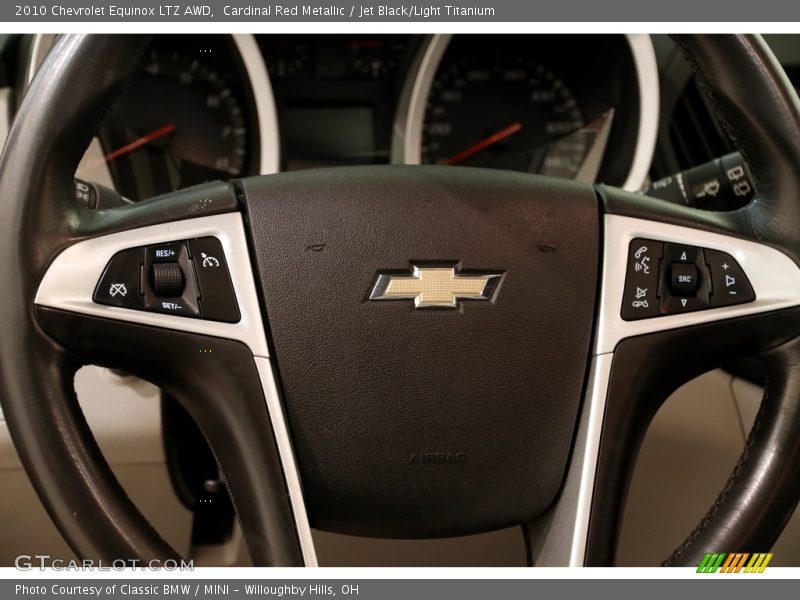 Cardinal Red Metallic / Jet Black/Light Titanium 2010 Chevrolet Equinox LTZ AWD