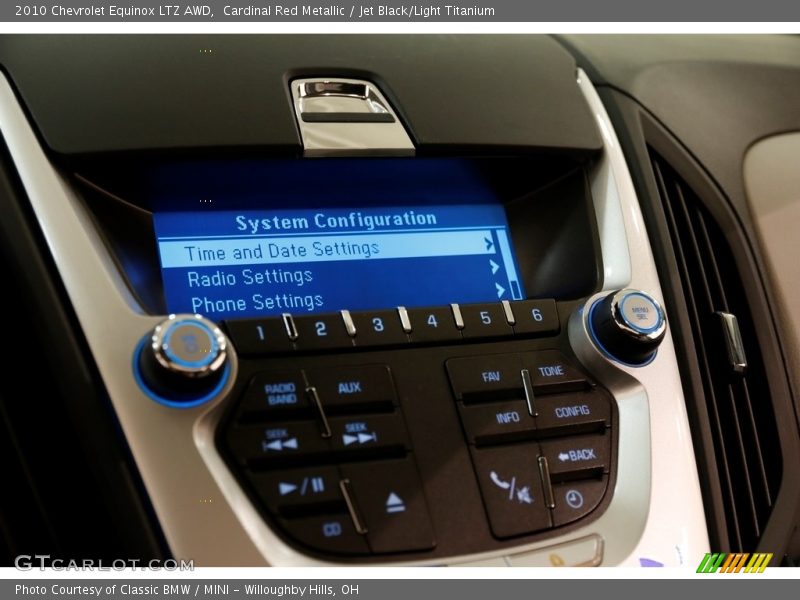 Cardinal Red Metallic / Jet Black/Light Titanium 2010 Chevrolet Equinox LTZ AWD