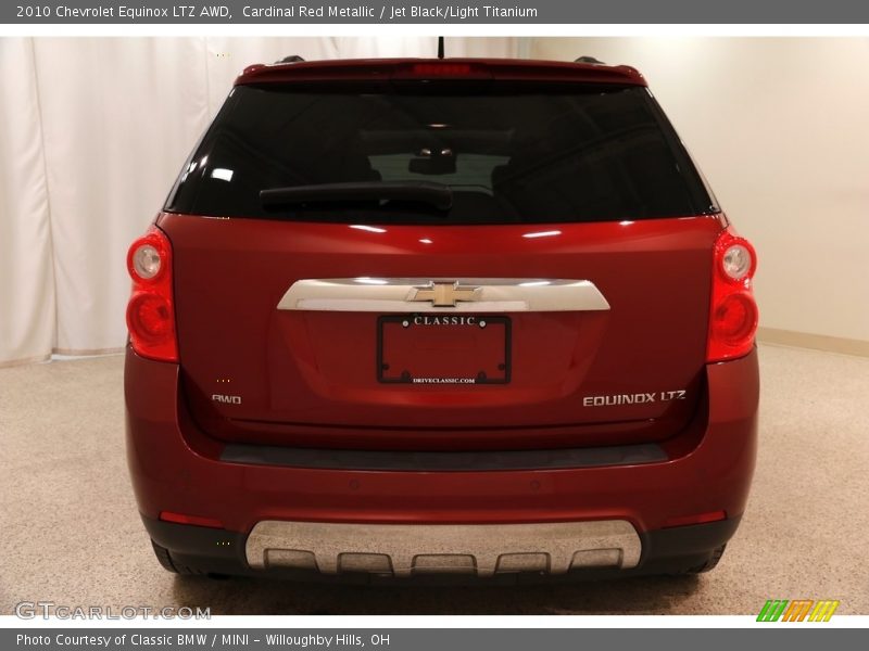 Cardinal Red Metallic / Jet Black/Light Titanium 2010 Chevrolet Equinox LTZ AWD