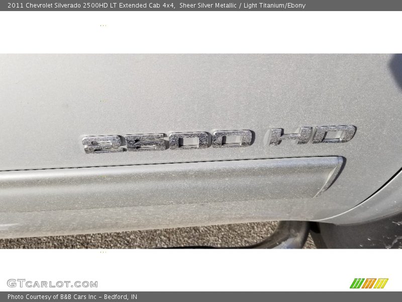 Sheer Silver Metallic / Light Titanium/Ebony 2011 Chevrolet Silverado 2500HD LT Extended Cab 4x4