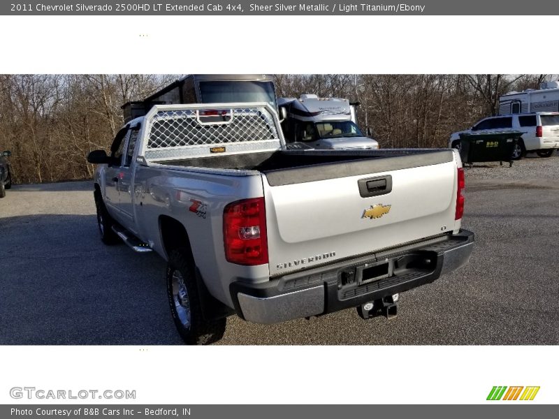Sheer Silver Metallic / Light Titanium/Ebony 2011 Chevrolet Silverado 2500HD LT Extended Cab 4x4