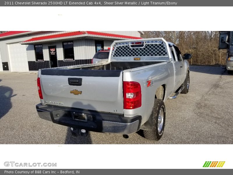 Sheer Silver Metallic / Light Titanium/Ebony 2011 Chevrolet Silverado 2500HD LT Extended Cab 4x4