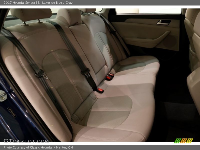 Lakeside Blue / Gray 2017 Hyundai Sonata SE