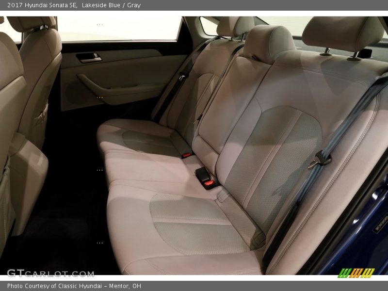 Lakeside Blue / Gray 2017 Hyundai Sonata SE