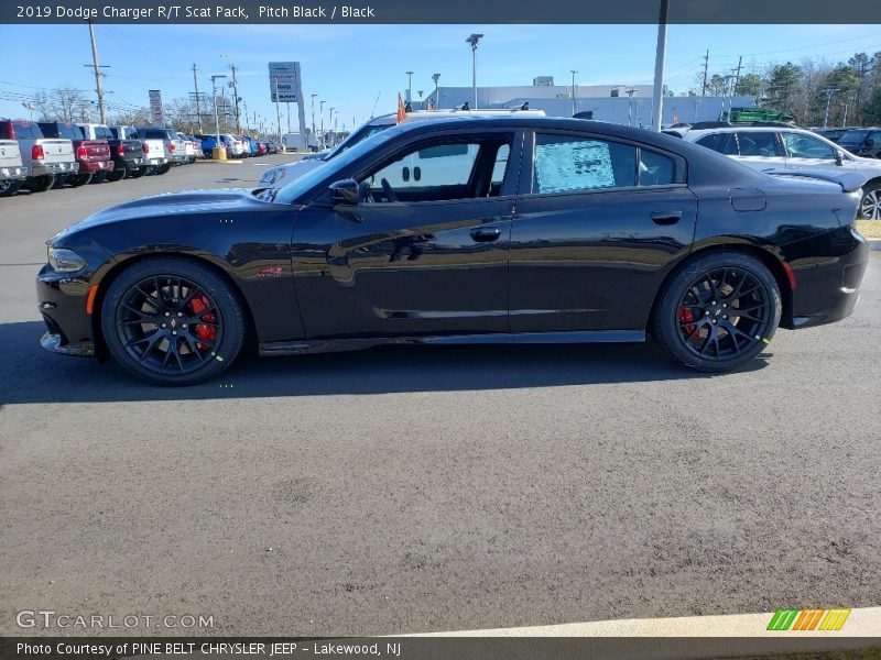 Pitch Black / Black 2019 Dodge Charger R/T Scat Pack