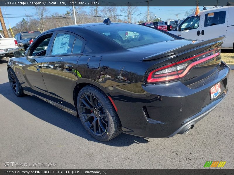 Pitch Black / Black 2019 Dodge Charger R/T Scat Pack