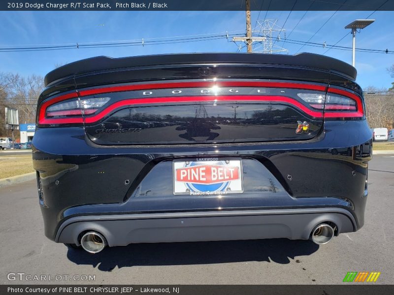 Pitch Black / Black 2019 Dodge Charger R/T Scat Pack
