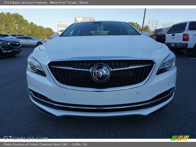 White Frost Tricoat / Ebony 2019 Buick LaCrosse Premium
