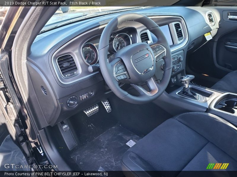Pitch Black / Black 2019 Dodge Charger R/T Scat Pack