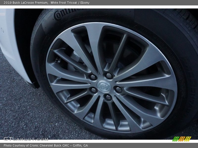 White Frost Tricoat / Ebony 2019 Buick LaCrosse Premium