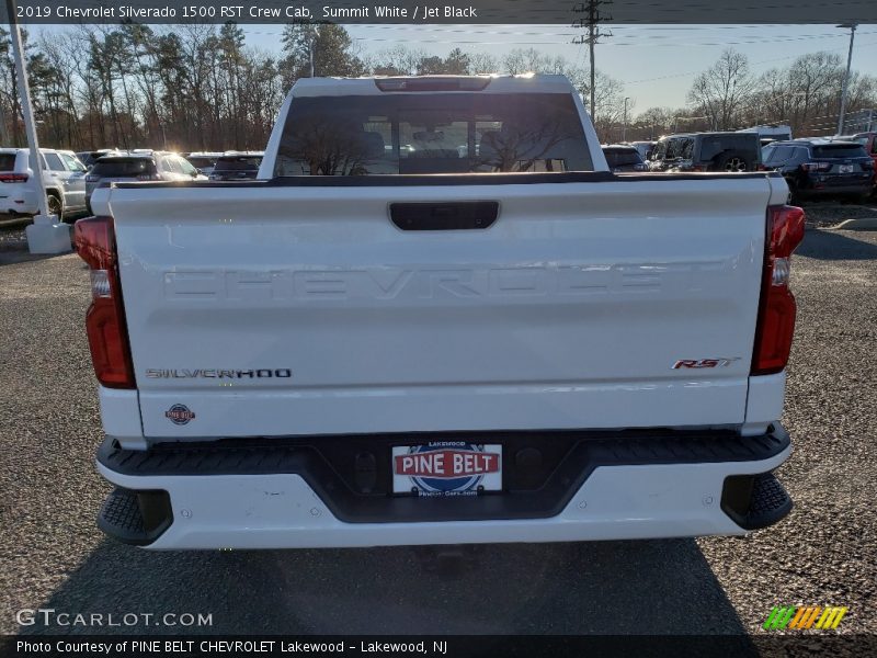 Summit White / Jet Black 2019 Chevrolet Silverado 1500 RST Crew Cab