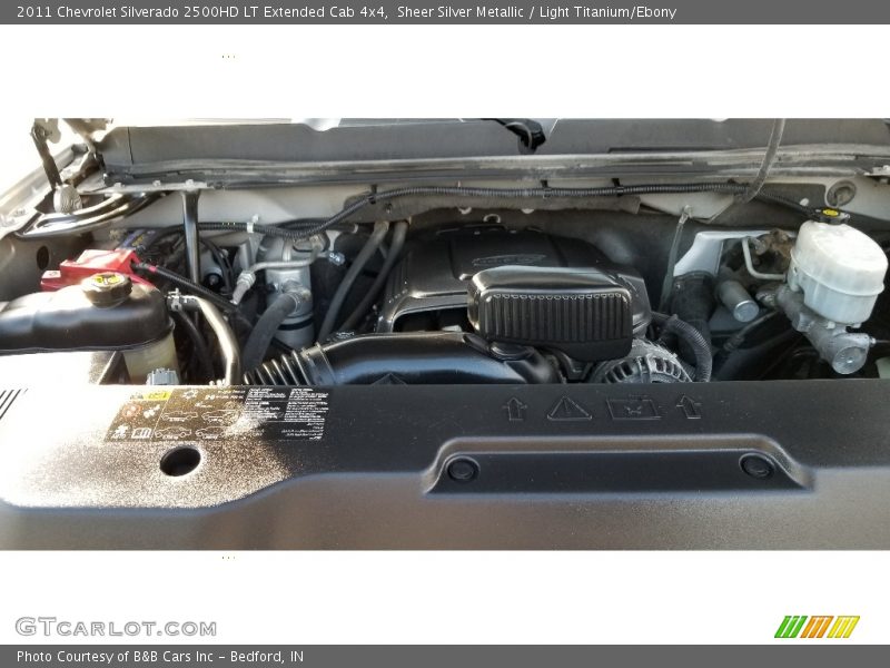 Sheer Silver Metallic / Light Titanium/Ebony 2011 Chevrolet Silverado 2500HD LT Extended Cab 4x4