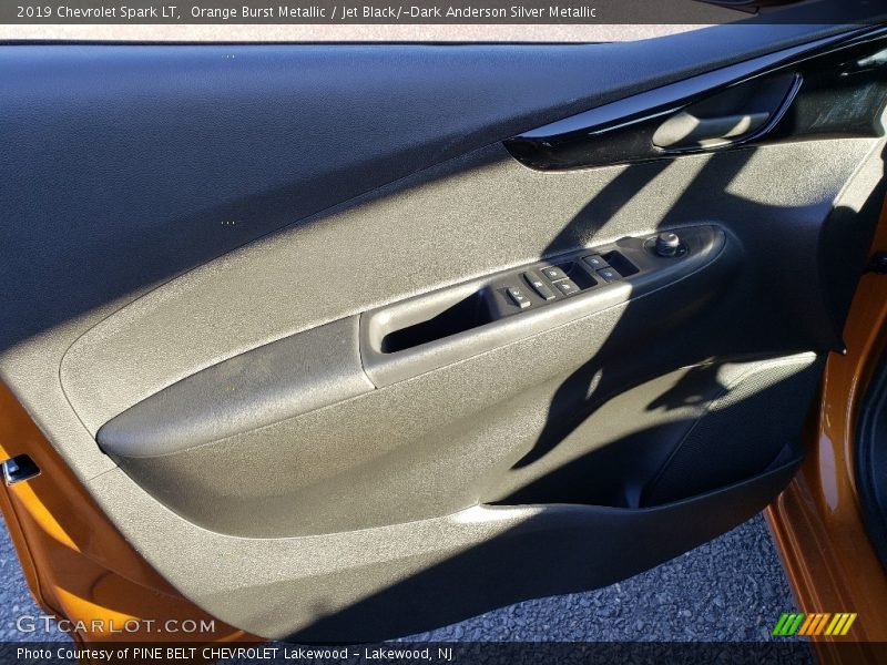 Orange Burst Metallic / Jet Black/­Dark Anderson Silver Metallic 2019 Chevrolet Spark LT