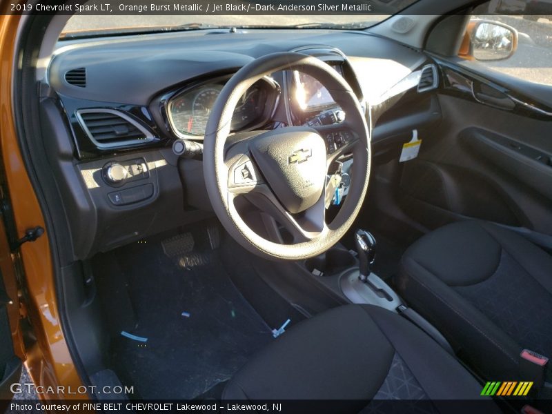 Orange Burst Metallic / Jet Black/­Dark Anderson Silver Metallic 2019 Chevrolet Spark LT