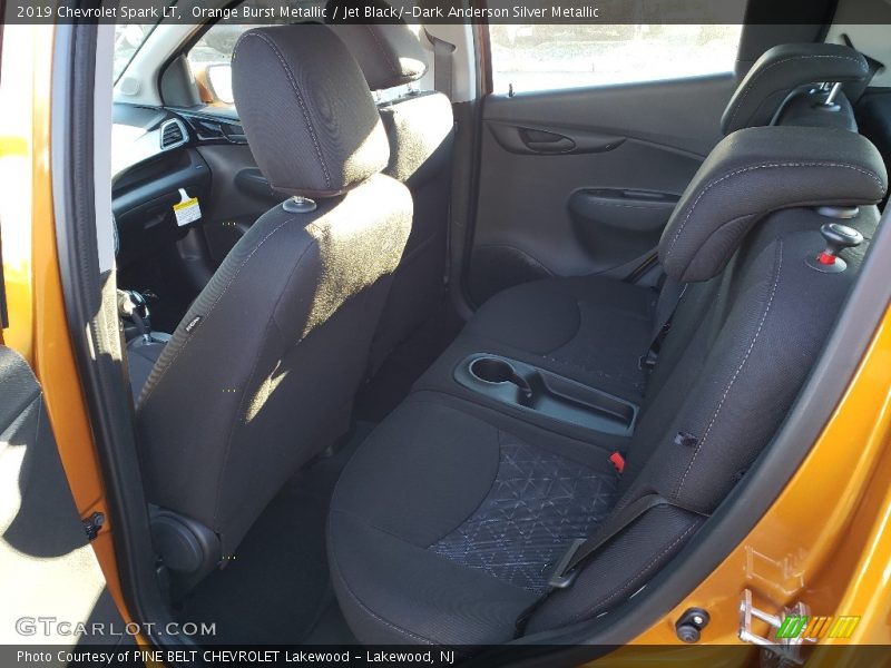 Orange Burst Metallic / Jet Black/­Dark Anderson Silver Metallic 2019 Chevrolet Spark LT