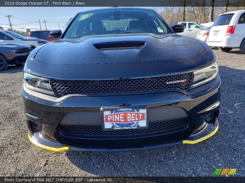 Pitch Black / Black 2019 Dodge Charger GT